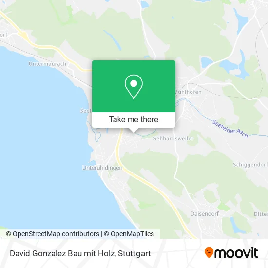 Карта David Gonzalez Bau mit Holz
