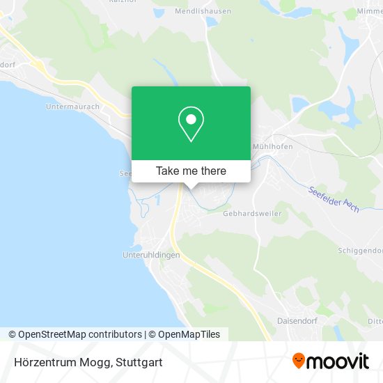 Hörzentrum Mogg map