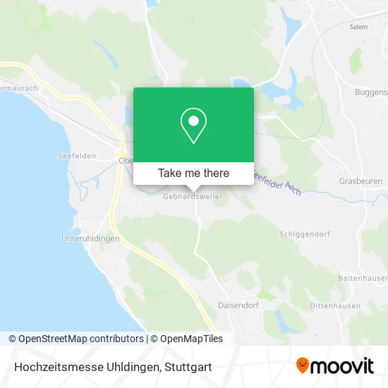 Карта Hochzeitsmesse Uhldingen