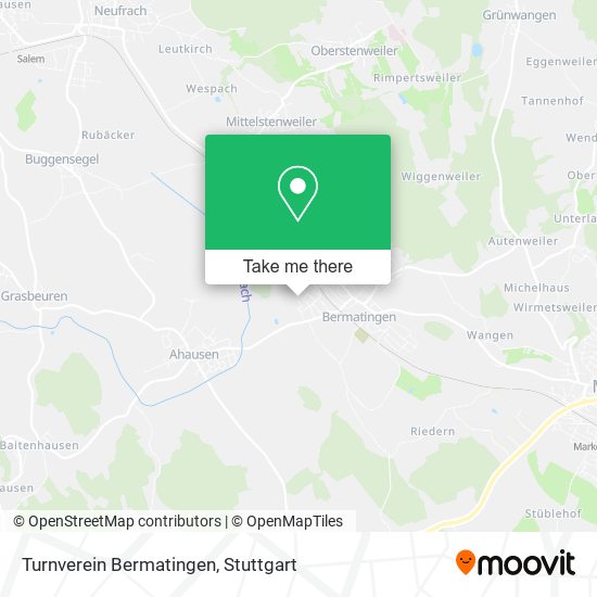 Turnverein Bermatingen map