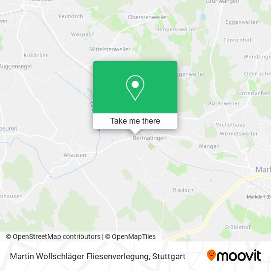 Martin Wollschläger Fliesenverlegung map