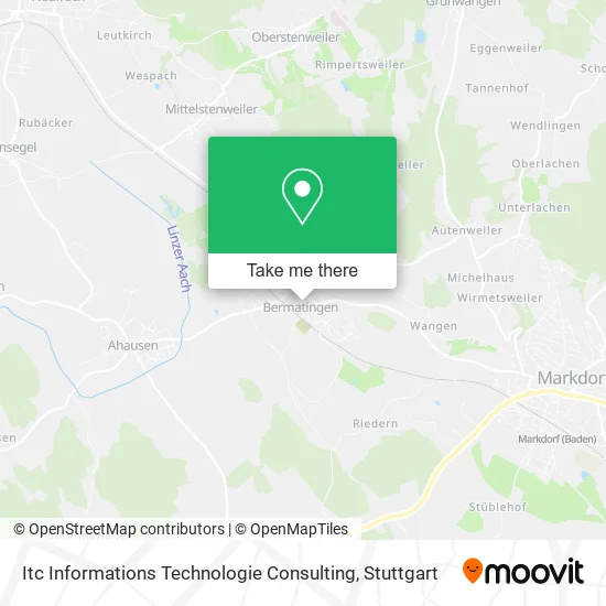 Itc Informations Technologie Consulting map