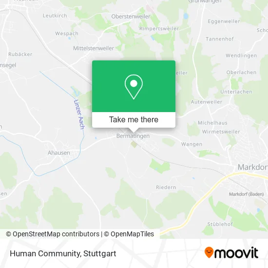 Human Community map
