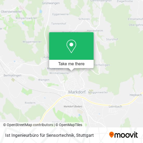 Ist Ingenieurbüro für Sensortechnik map