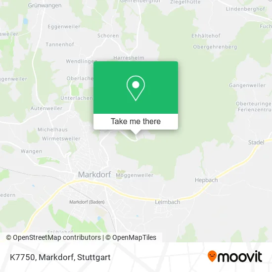 Карта K7750, Markdorf