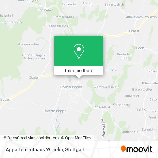 Appartementhaus Wilhelm map