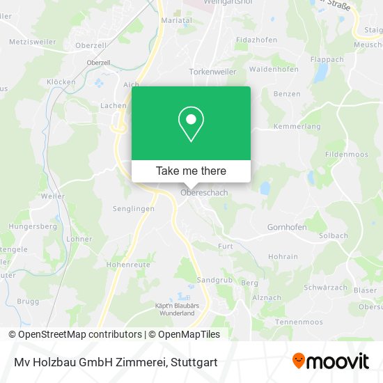Карта Mv Holzbau GmbH Zimmerei