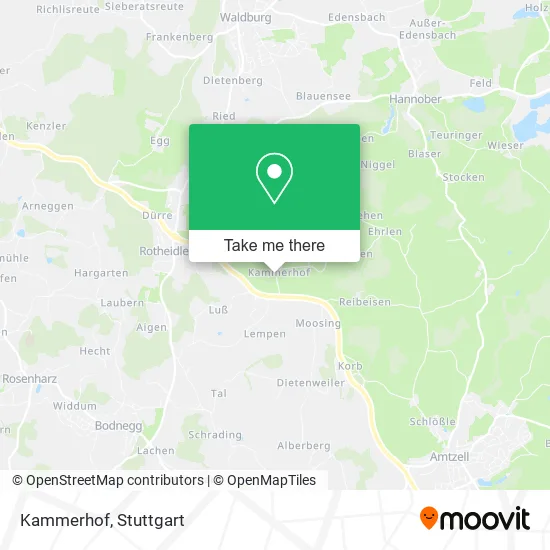 Карта Kammerhof
