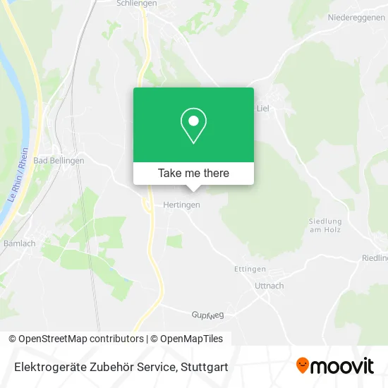 Карта Elektrogeräte Zubehör Service