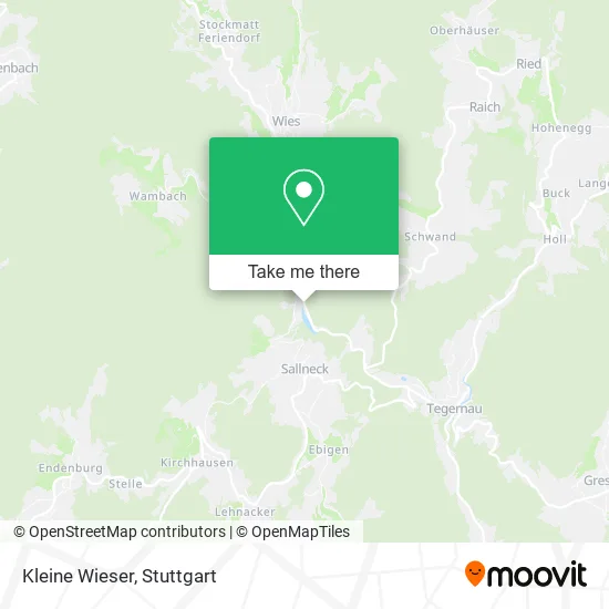 Карта Kleine Wieser