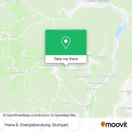 Карта Haine b. Energieberatung