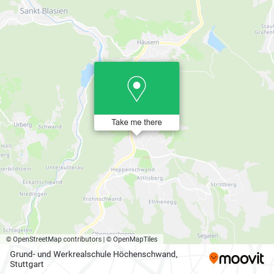 Grund- und Werkrealschule Höchenschwand map