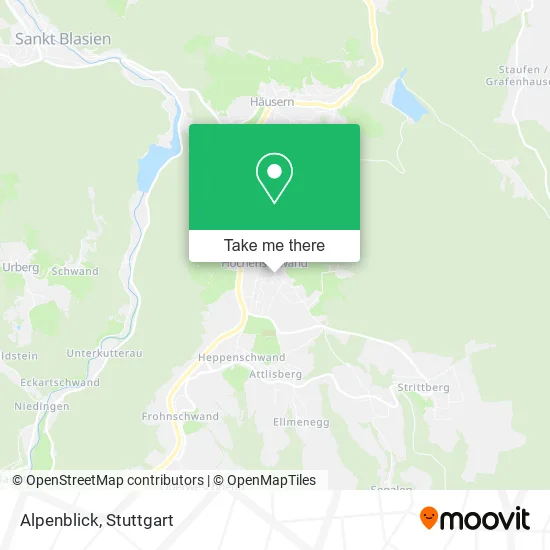 Alpenblick map
