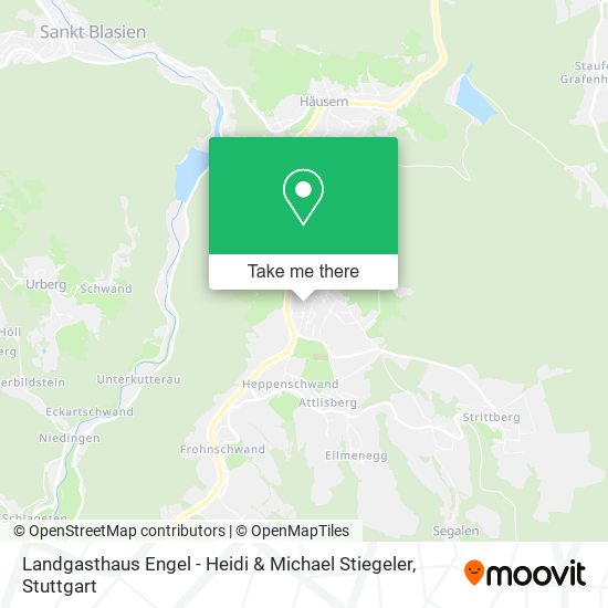 Landgasthaus Engel - Heidi & Michael Stiegeler map