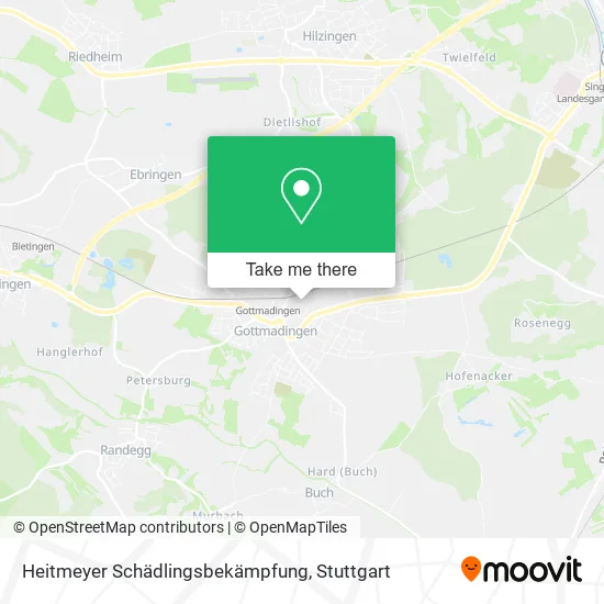 Карта Heitmeyer Schädlingsbekämpfung