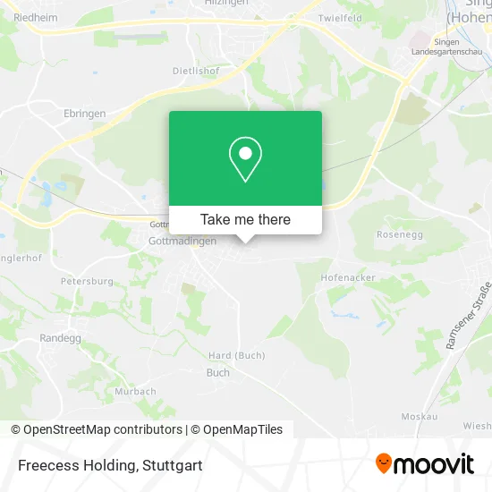 Freecess Holding map