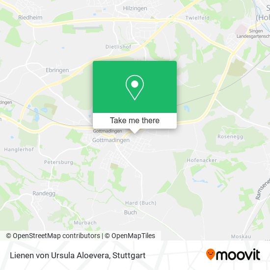 Lienen von Ursula Aloevera map