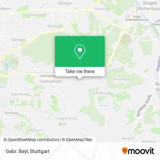 Карта Gebr. Beyl