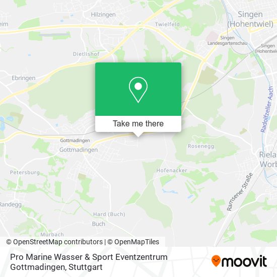 Pro Marine Wasser & Sport Eventzentrum Gottmadingen map