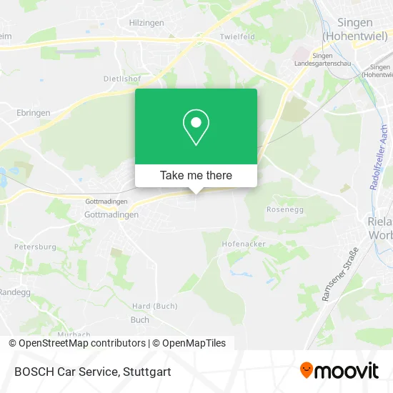 Карта BOSCH Car Service