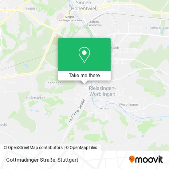 Gottmadinger Straße map