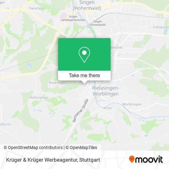 Krüger & Krüger Werbeagentur map