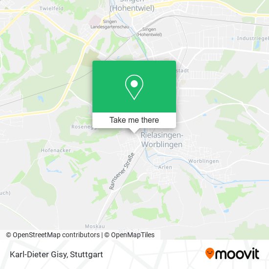 Карта Karl-Dieter Gisy