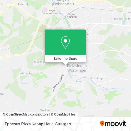 Ephesus Pizza Kebap Haus map