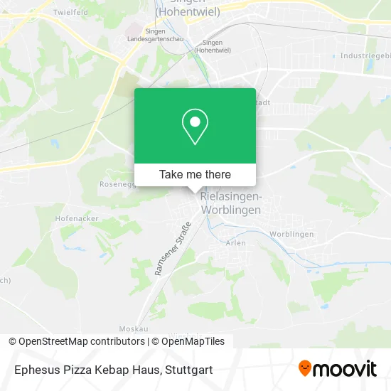 Карта Ephesus Pizza Kebap Haus