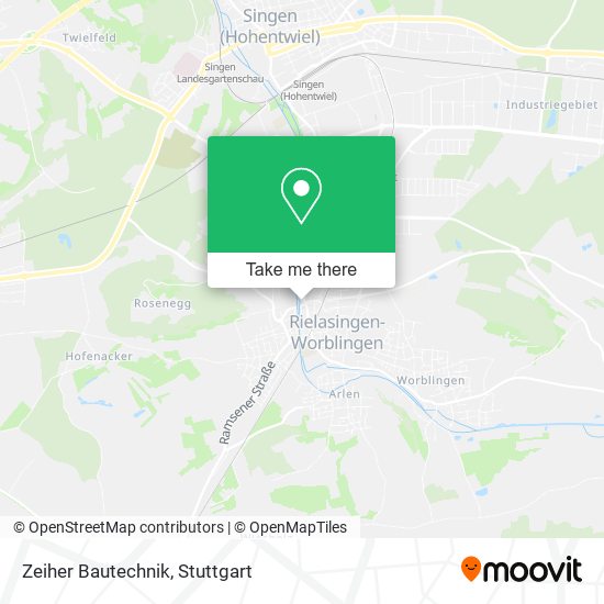 Карта Zeiher Bautechnik