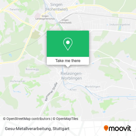 Gesu-Metallverarbeitung map
