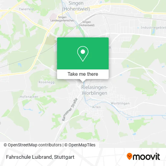 Карта Fahrschule Luibrand