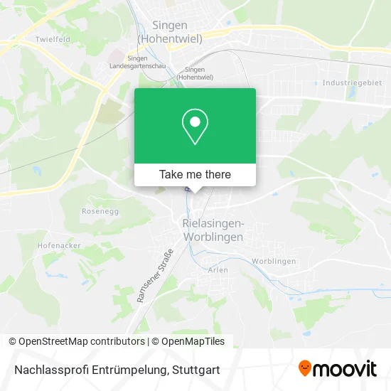 Карта Nachlassprofi Entrümpelung