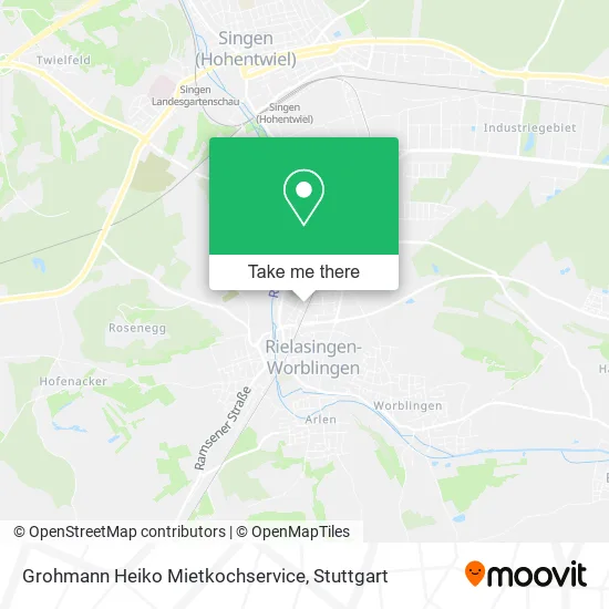 Карта Grohmann Heiko Mietkochservice