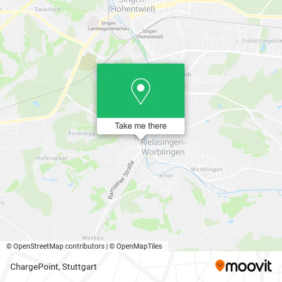 Карта ChargePoint