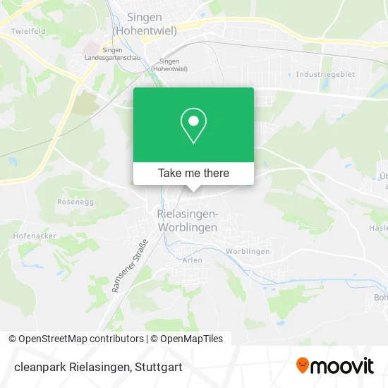 Карта cleanpark Rielasingen