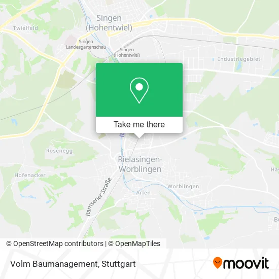 Карта Volm Baumanagement