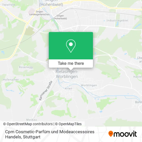 Карта Cpm Cosmetic-Parfüm und Modeaccessoires Handels