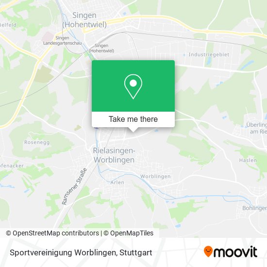Sportvereinigung Worblingen map