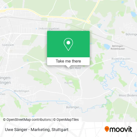 Карта Uwe Sänger - Marketing