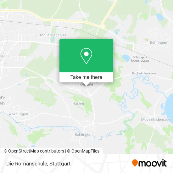 Карта Die Romanschule