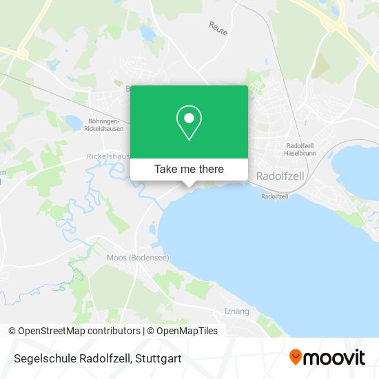 Segelschule Radolfzell map