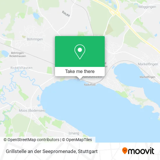 Карта Grillstelle an der Seepromenade