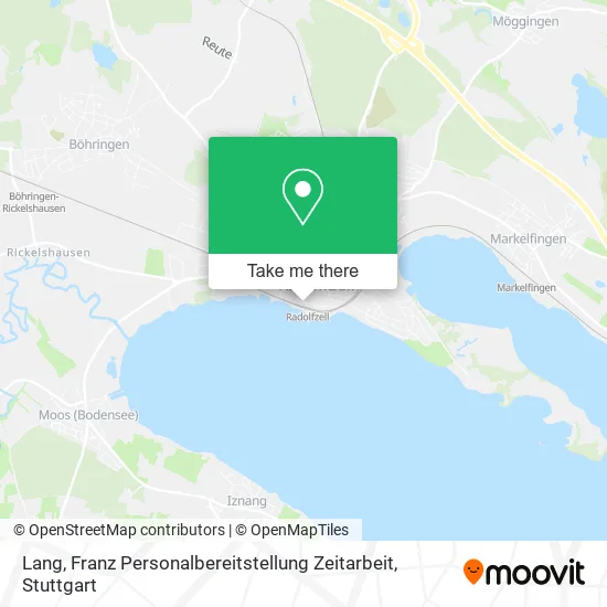 Карта Lang, Franz Personalbereitstellung Zeitarbeit