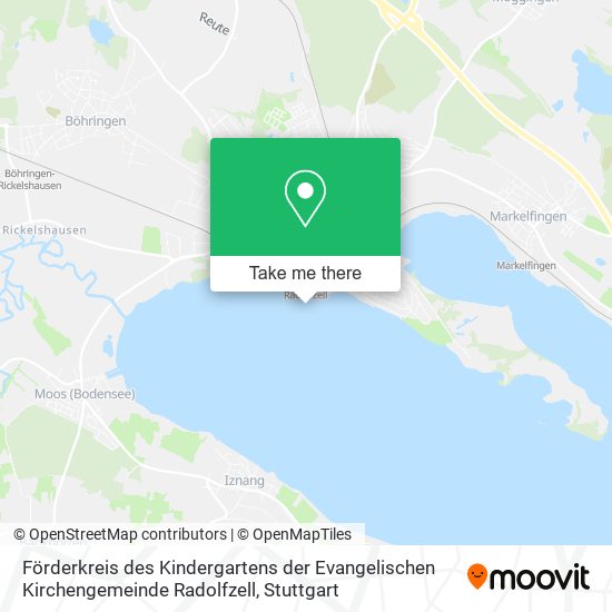 Förderkreis des Kindergartens der Evangelischen Kirchengemeinde Radolfzell map