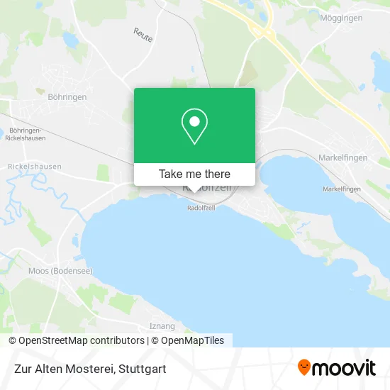 Карта Zur Alten Mosterei