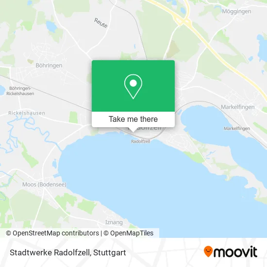 Карта Stadtwerke Radolfzell