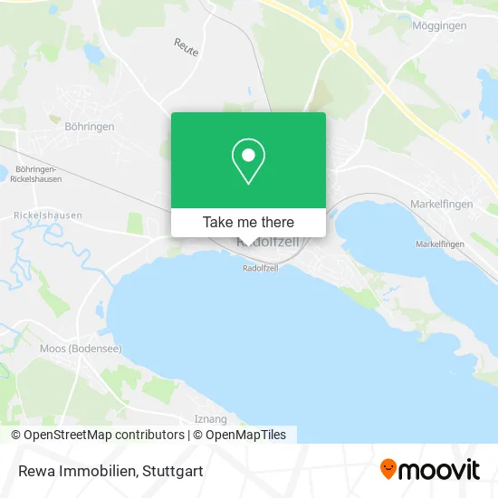 Карта Rewa Immobilien