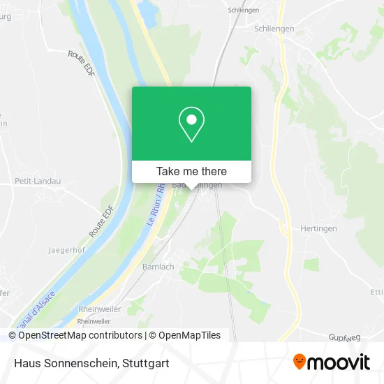 Карта Haus Sonnenschein