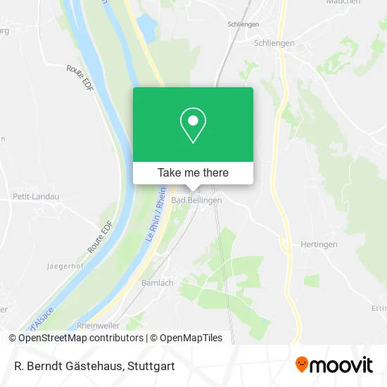 Карта R. Berndt Gästehaus